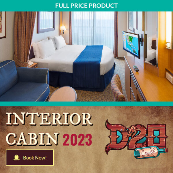 D20 Cruise Ticket Interior Cabin Full 2023