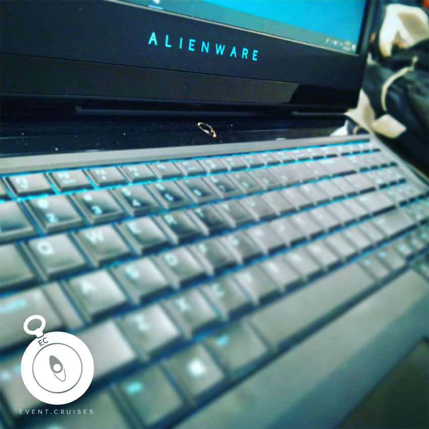 Alienware gaming laptops exhibitor sponsor event.cruises