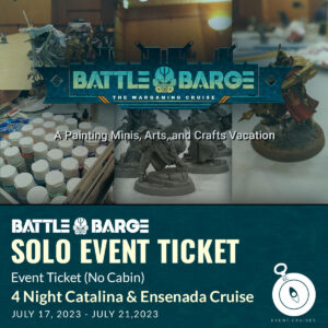 Battle Barge Cruise 2023 - Solo Event Ticket Product - Event.Cruises