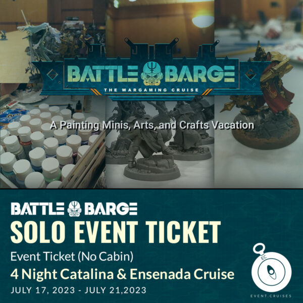 Battle Barge Cruise 2023 - Solo Event Ticket Product - Event.Cruises
