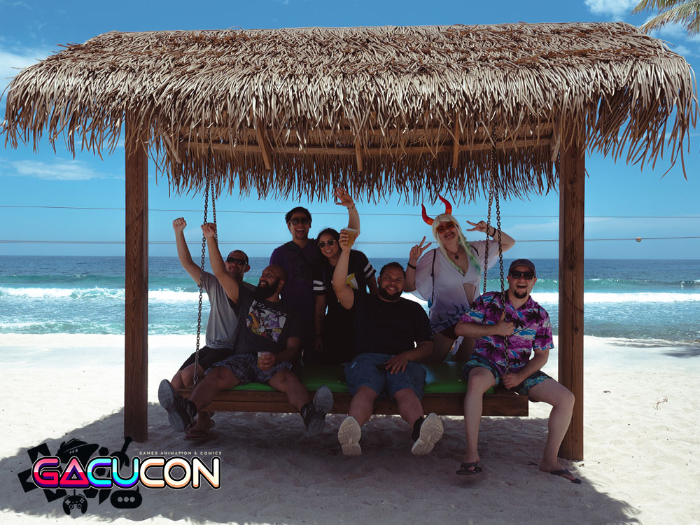 gacucon game cruise group guest photo beach island labadee haiti - eventcruises