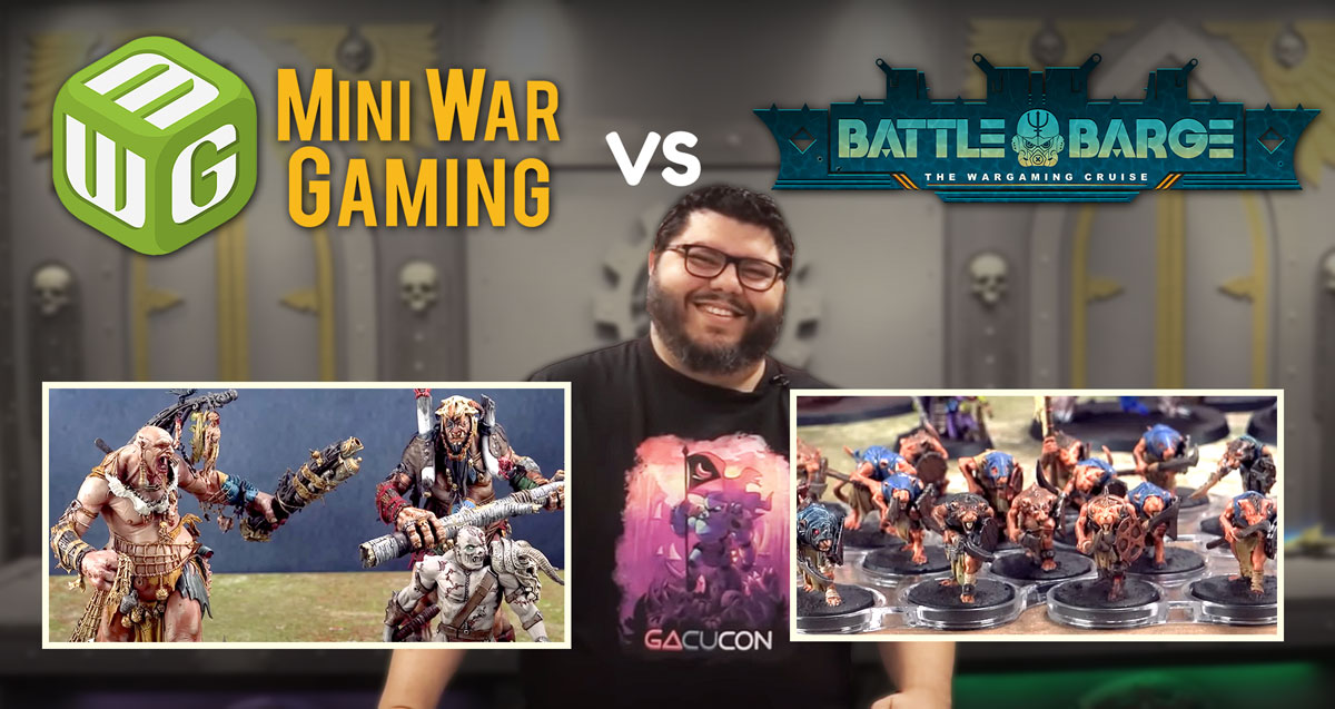 Skaven Army Vs Sons of Behemat – The Battle Barge team battles the Mini Wargaming crew