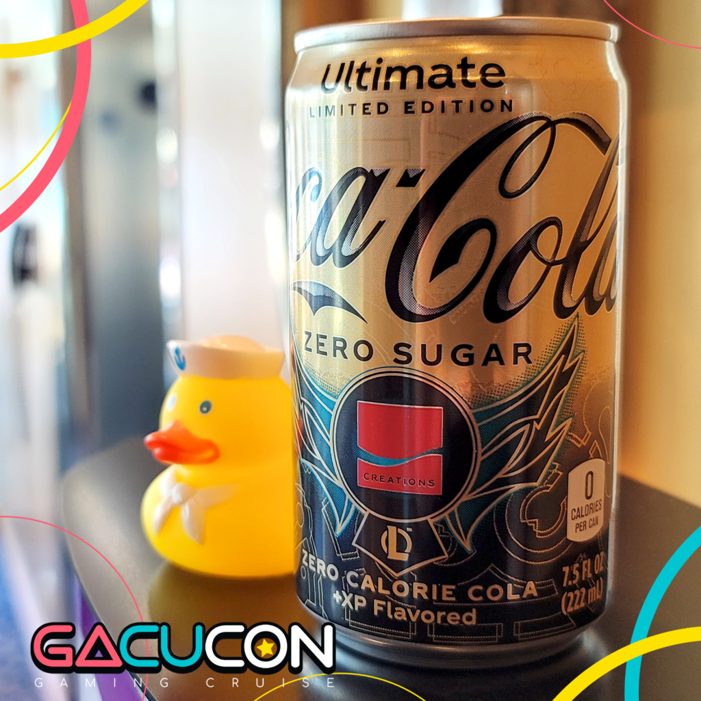gacucon coca cola ultimate limited edition +XP flavored can Ducky Insta