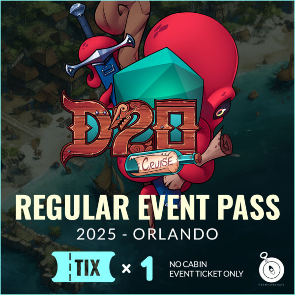 D20 Cruise 2025 Solo Pass - Event Ticket