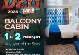 D20 Cruise 2025 Balcony Cabin for 1 to 2 passengers – TTRPG Vacation